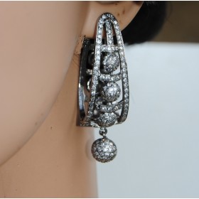 Victorian Diamond Earrings